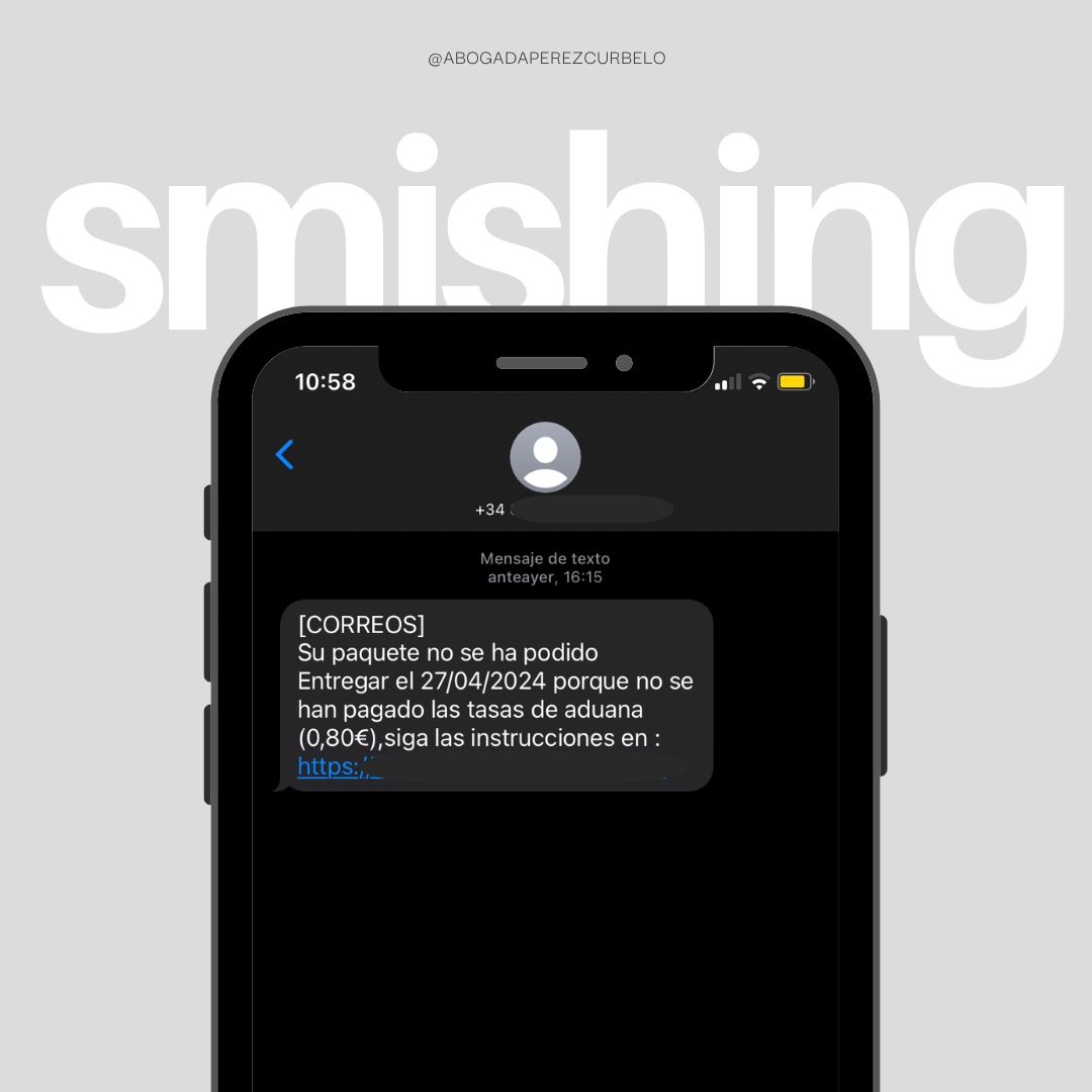 Smishing: fraude mediante el uso de mensajes de texto (SMS)